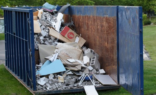 Efficient furniture clearance process in action in a spacious Croydon property