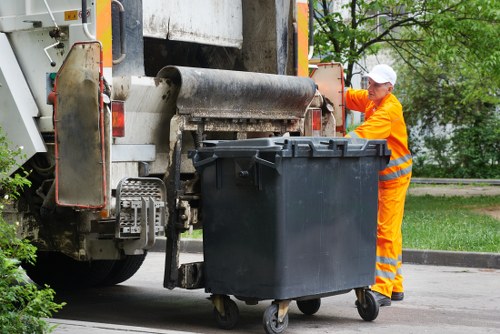 Recycling bins and waste segregation